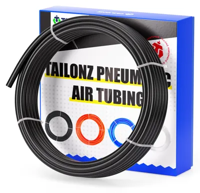 Productafbeelding van PU-slang, zwart, 6 mm buitendiameter, 10 meter, voor luchtleidingen
