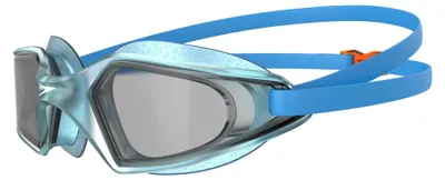 Obrázok produktu pre Speedo – plavecké okuliare "Hydropulse" pre deti, model IG4588 (univerzálna veľkosť), farby: modrá (pre bazén), oranžová/svetlomodrá