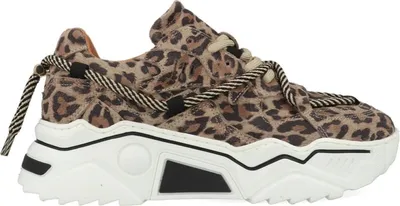 Produktbild von DWRS JUPITER leopard Beige - Damen Sneaker - J5554C-77