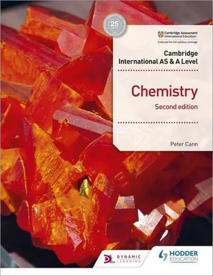 Obrázek produktu pro Cambridge International AS & A Level Chemistry Student's Book Second Edition