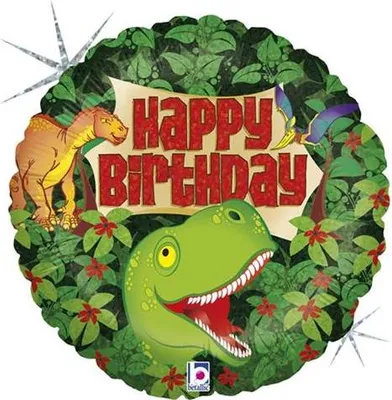 Obrázek produktu pro Fóliový balónek dinosaurus 18 1 ks.