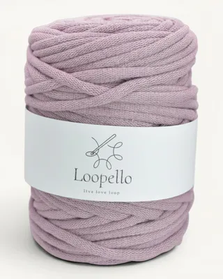 Produktbild von Loopello Baumwollkordel Pro 9 mm 100 m – Altrosa