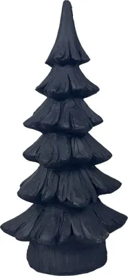 Produktbild von TrendLine Dekofigur Polyharz Baum 27 cm schwarz