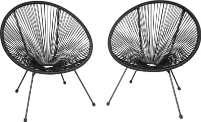 Zdjęcie produktu dla TecTake 404405, Stal, Plastik, Czarny