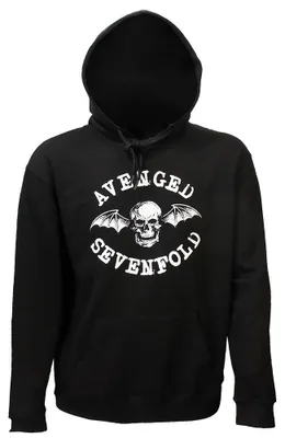 Zdjęcie produktu dla Bluza z kapturem Avenged Sevenfold z logo Death Bat – rozmiar M
