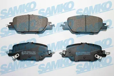 Produktbild von SAMKO Bremsbelagsatz, Scheibenbremse x 5SP2201