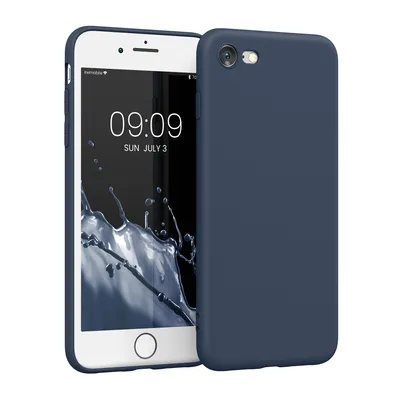 Produktbild von kwmobile Handyhülle kompatibel mit Apple iPhone SE (2022) / iPhone SE (2020) / iPhone 8 / iPhone 7 Hülle - Handy Case aus weichem Silikon in