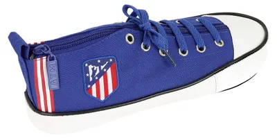 Productafbeelding van Pennenetui Atlético Madrid, marineblauw, 24 x 8 x 8,5 cm. Schoen