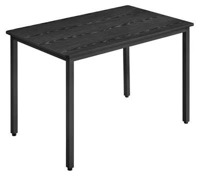Obrázok produktu pre Jedálenský stôl pre 4 osoby, rozmer 70x110x77 cm, čierna farba