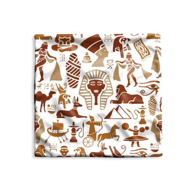Obrázek produktu pro MuchoWow® Povlak na polštář - 50x50 - Design - Egypt - Historie - Dekorační povlak na polštář