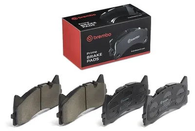 Produktbild von Bremsbelagsatz Scheibenbremse 16 mm BREMBO für u.a. MERCEDES-BENZ AMG