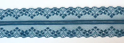 Produktbild von Halbach Spitzenband, 36 mm x 15 m, dunkelblau