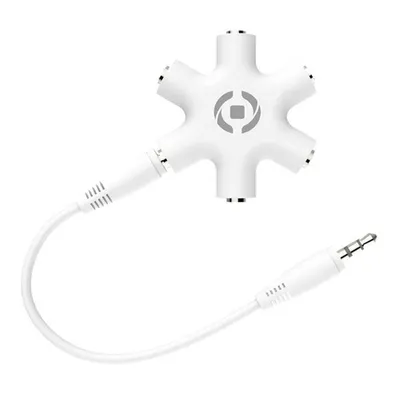 Immagine prodotto di Celly MIX5LINEIN35WH splitter audio Bianco