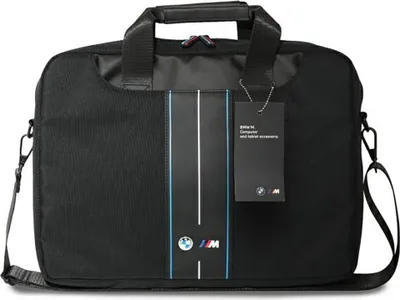 Immagine prodotto di Torba Bmw Bmcb15Compvskl 16Czarny/Nero Nylon Blu Stripe