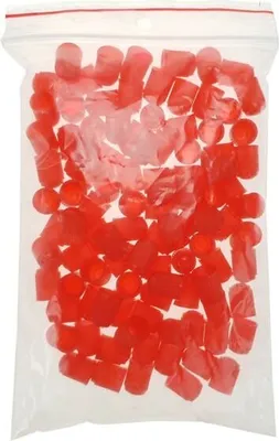 Obrázek produktu pro 100 kusů plastových čepiček na ventily 100x červené čepičky na ventily