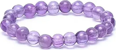 Image de Bague Élastique Améthyste --paquet De 4 Pièces - 3mm