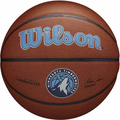 Obrázek produktu pro Wilson Nba Team Alliance Minnesota Timberwolves Basketbalový míč Braun 7 Braun 7