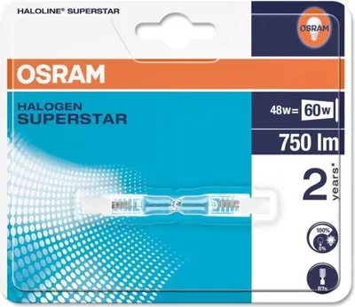 Obrázok produktu pre Osram Haloline  Superstar, 48 W, R7s, T12, 2000 h, 750 lm, Teplá biela