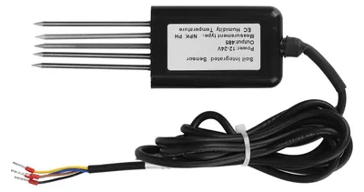Produktbild von Bodensensor für Feuchtigkeit, Temperatur und pH-Wert - Kunststoff/Stahl