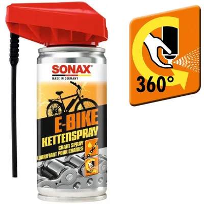 Produktbild von SONAX E-BIKE KettenSpray mit EasySpray 100 ml