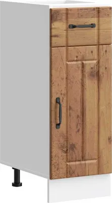 Produktbild von Hochwertig Küchen-Unterschrank Lucca Altholz-Optik Holzwerkstoff 853705