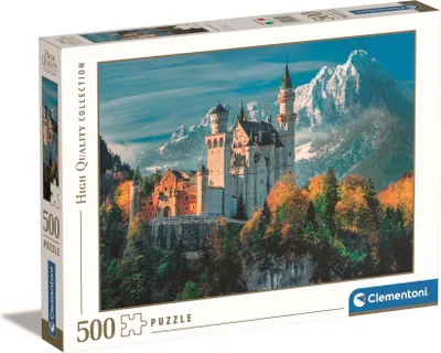 Zdjęcie produktu dla Cle Puzzle 500 Hq Neuschwanstein Castle 35146