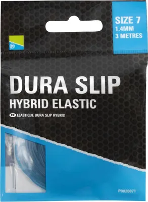 Obrázok produktu pre PRESTON DURA SLIP HYBRID ELASTIC - VEĽKOSŤ 7 - čierna - 1,4 mm - 3 m
