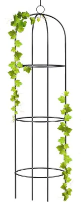 Produktbild von Famanu Rankobelisk Metall 190 cm - Rankhilfe für Kletterpflanzen