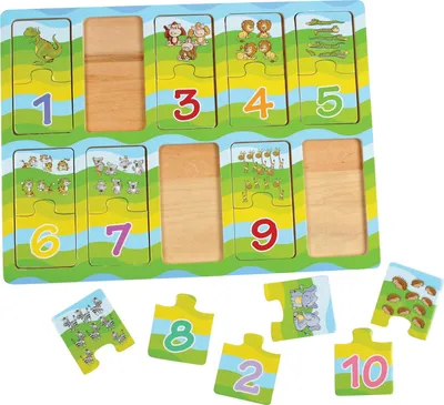 Obrázek produktu pro Small Foot 5881 Učení čísel zvířátka, barevné, 20 kusů (1 sada)