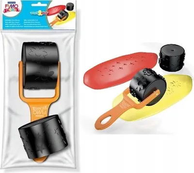 Produktbild von STADTLER Fimo Modelliermasse Werkzeugset Roller Flowers