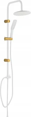 Produktbild von Duschsäule Weiss Golden Duschsäule