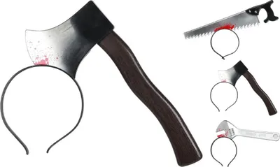 Obrázek produktu pro Čelenka strašidelný doplněk k halloweenskému kostýmu