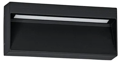 Image de Eglo 900891 MARUGGIO LED Applique murale/plafonnier d'extérieur 4,8W Noir Couleur de lumière réglable IP65