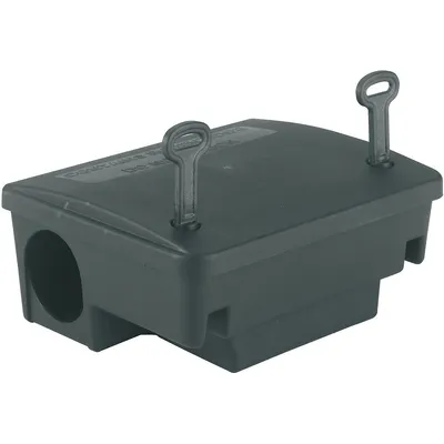 Productafbeelding van Kerbl Lokdoos BlocBox, geschikt voor ratten, afmetingen 22,5 x 18,5 x 9,5 cm