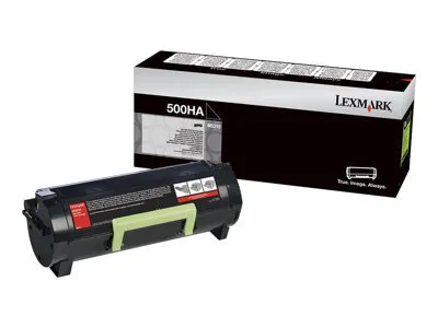 Image de Lexmark 50F0HA0 Cartouche de toner 1 pièce(s) Original Noir