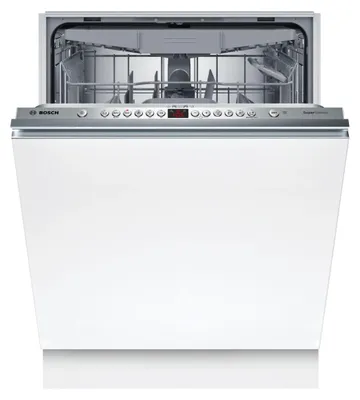 Produktbild von Bosch Serie 4 SMV46KX55E, Voll integriert, Standardgröße (60 cm), Edelstahl, Tasten, 1,75 m, 1,65 m