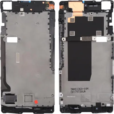 Produktbild von Gehäuse Rahmen Mittelrahmen Deckel kompatibel für Google Pixel 2 Schwarz Neu