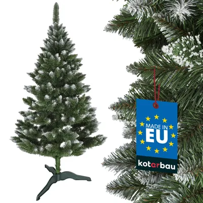 Imagen del producto de KOTARBAU® Árbol de Navidad artificial con soporte de plástico, 180 cm