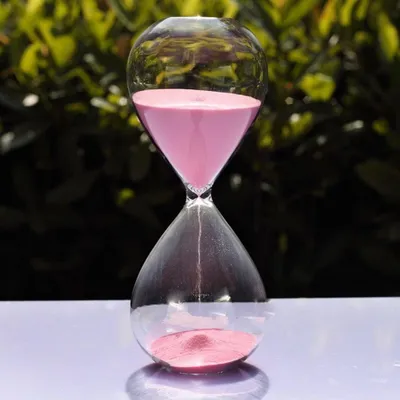 Immagine prodotto di Omgoods - Clessidra colorata grande - Timer da 60 minuti per decorazione e utilizzo