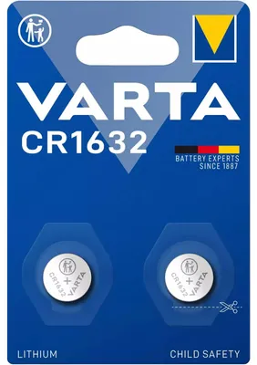 Image de Bte10.2xblist.cr1632.3v.lithium. - Varta