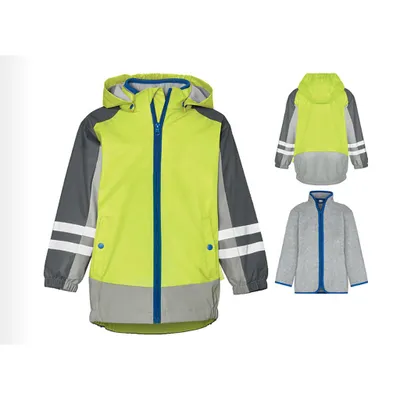 Produktbild von Playshoes 3 in 1 Regenjacke Gelb - Unisex - Kinder, Größe:92