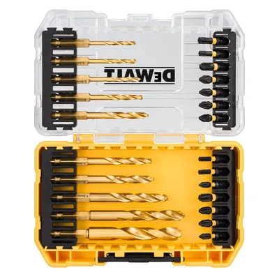 Zdjęcie produktu dla Zestaw wierteł i bitów do wkrętaków DeWALT FLEXTORQ (24 sztuki) DT70748T