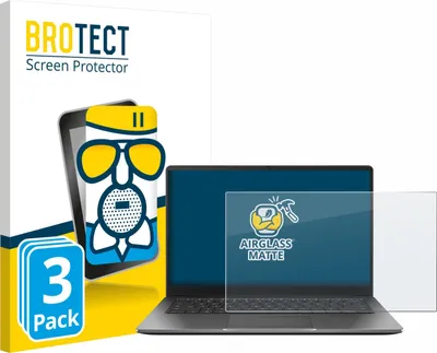 Produktbild von 3x BROTECT Entspiegelungs Schutzglas für ASUS Chromebook Plus CX14 Schutzfolie Panzer Folie Glas Display Schutz matt