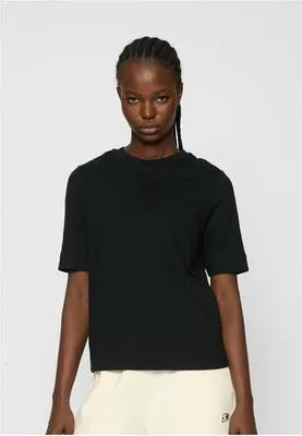 Productafbeelding van Urban Classics TB6123A | Dames Klassiek T-shirt, 2-pack. Dames T-shirts - Kleur: wit + zwart - Maat: XL
