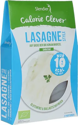 Produktbild von Slendier Basische Konjak Lasagne - Shirataki (6er Pack -
