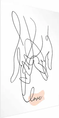 Produktbild von Posterpapier Poster - Tangled Feelings 40x60 cm Menschen m-A-0928-ao-a