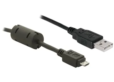 Obrázek produktu pro DeLOCK USB 2.0 Cable - 1.0m, 1 m, USB A, Micro-USB B, Černá