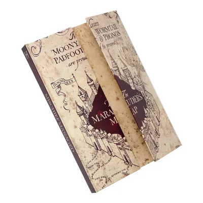 Zdjęcie produktu dla BlueSky HP709442 BlueSky Notatnik Harry Potter – Mapa Huncwota, format A5, w linie, wielokolorowy, twarda oprawa, 80 stron, 1 szt.
