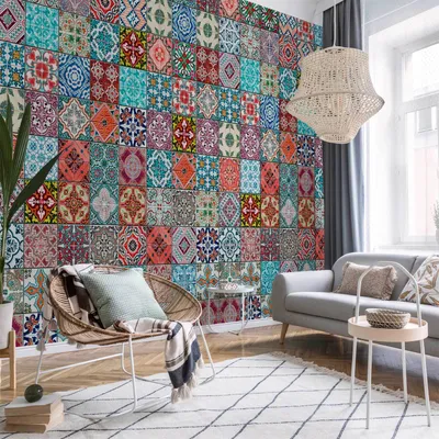 Immagine prodotto di Vlies Tapete - Magia dei colori 50x1000 cm Muster f-B-0009-j-c