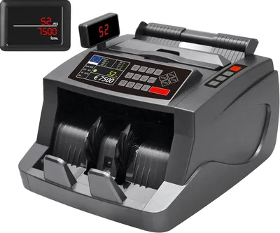 Produktbild von Geldzählmaschine Banknotenzähler Geldzähler Wertzähler SR7500